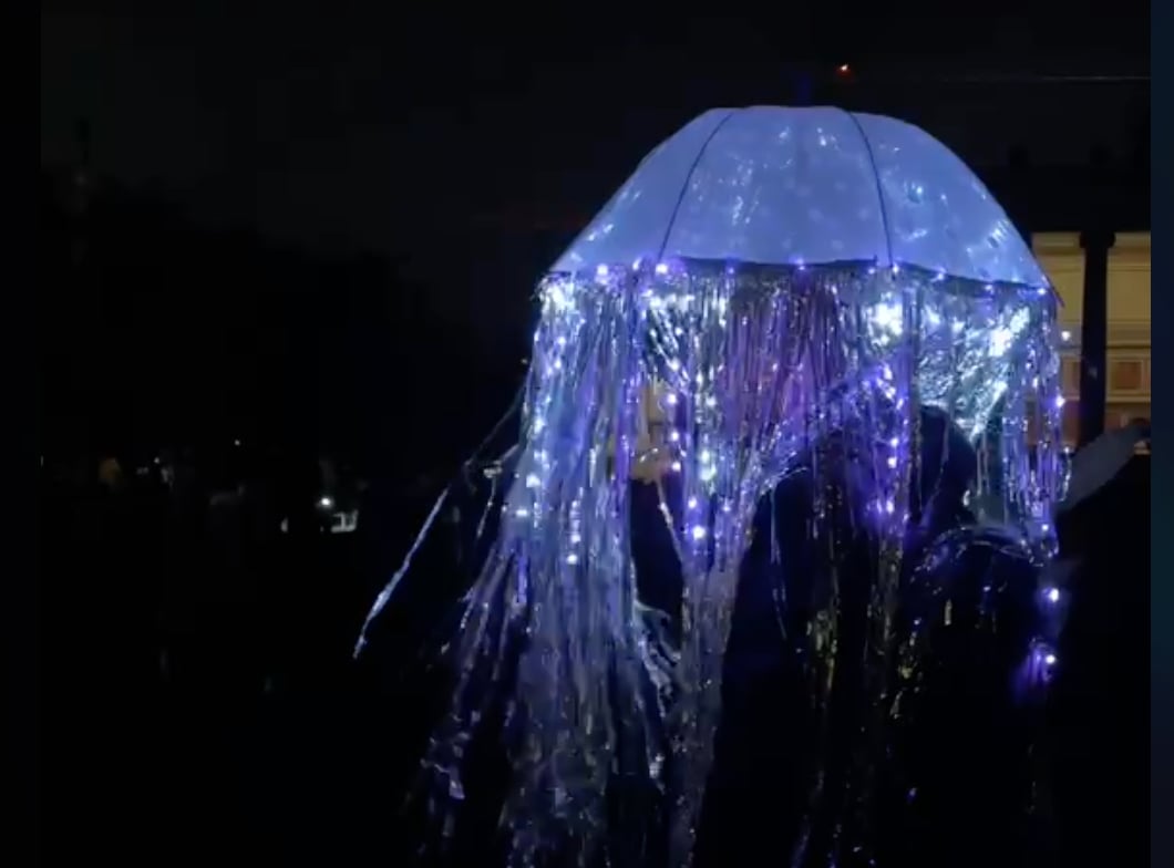 The Umbrella of light - Festival of lights - Berlin